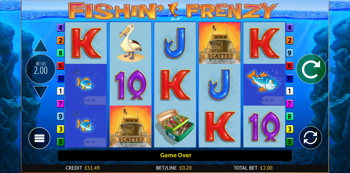 Fishin' Frenzy screenshot
