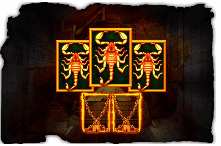 Mental slot Autopsy Freespins bonus round showing sticky fire frame symbols across the grid