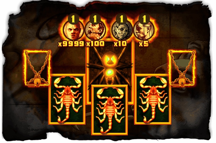 Mental slot Lobotomy Freespins upgraded bonus round showing sticky spider symbol and dead multiplier feature