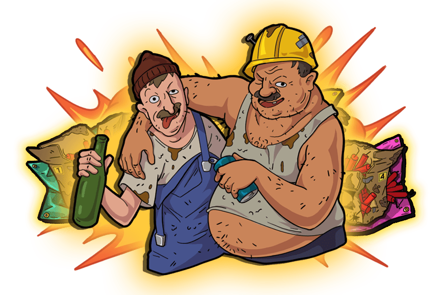 Outsourced 2: Balkan Engineering high-multiplier win celebration screen