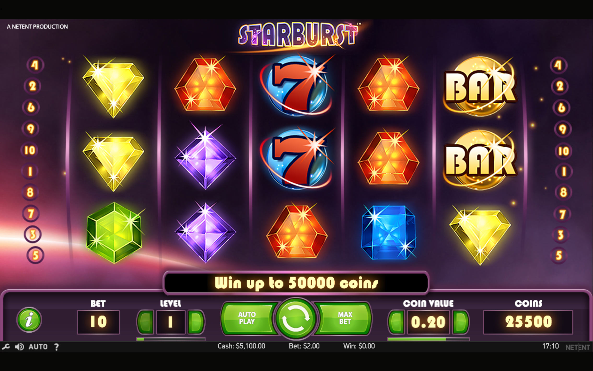 Starburst screenshot